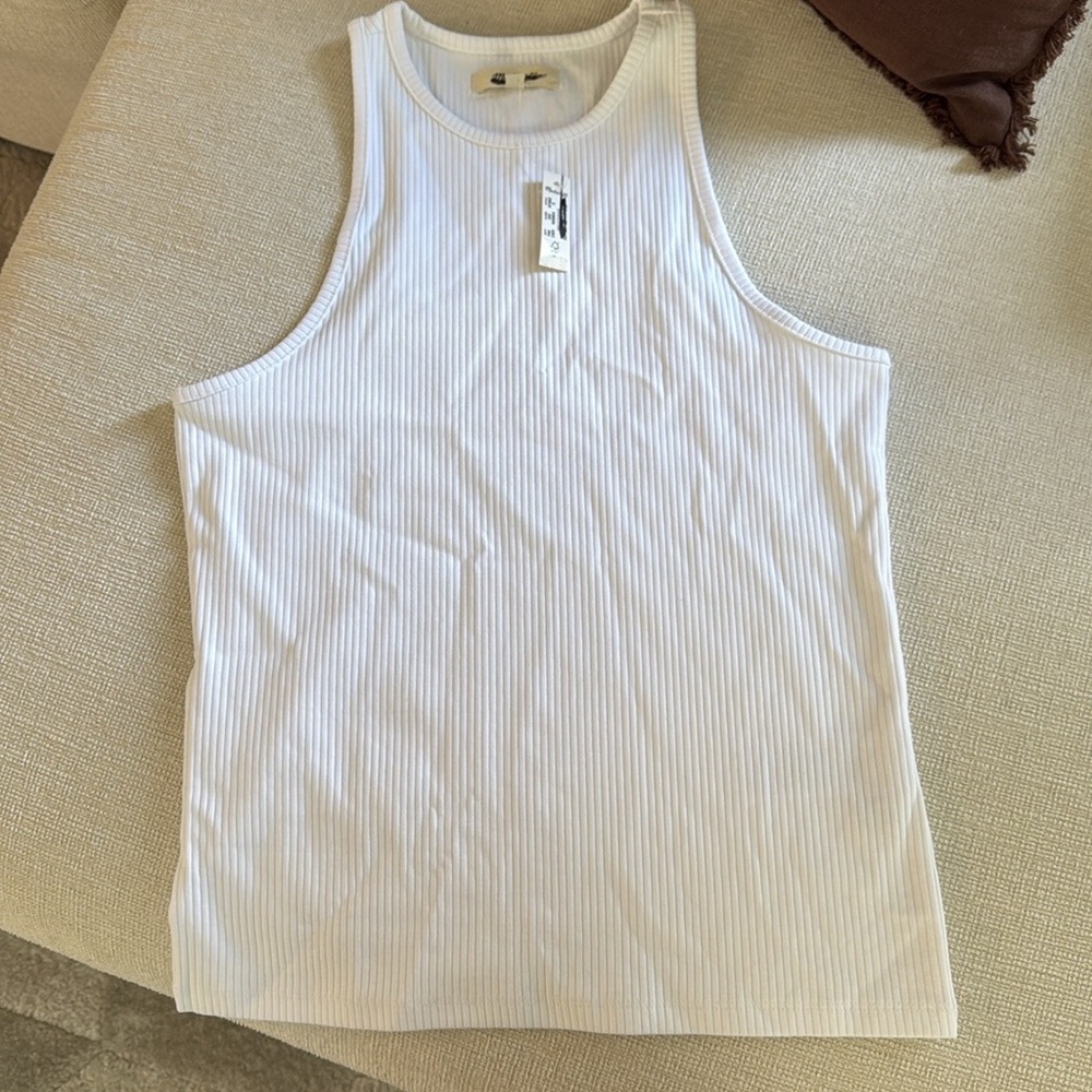 Madewell Highneck Tank in Sleekhold - Picture 2 of 4